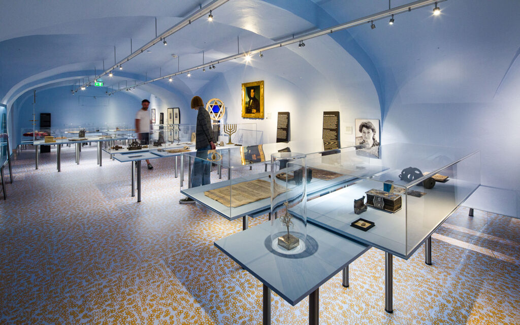 Ausstellungsraum des Jüdischen Museums